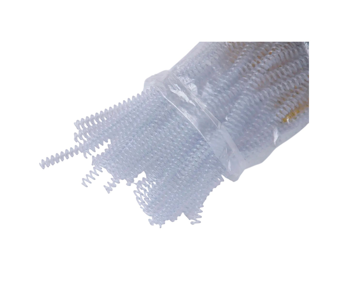 ENCUADERNAC RENZ ESPIRAL 17MM x50 U. (100 H).TRANSP