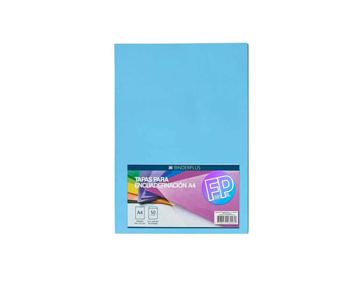 ENCUADERNAC TAPA A4 xRENZ x360 MIC PASTEL CEL.