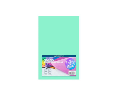 ENCUADERNAC TAPA A4 RENZ x360 MIC PASTEL VERDE