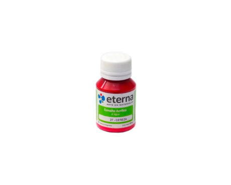 ESMALTE ETERNA AL AGUA x 50 ML   27 CEREZA