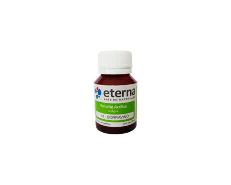 ESMALTE ETERNA AL AGUA x 50 ML   31 BORRAVINO