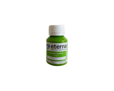 ESMALTE ETERNA AL AGUA x 50 ML   65 VERDE MANZANA