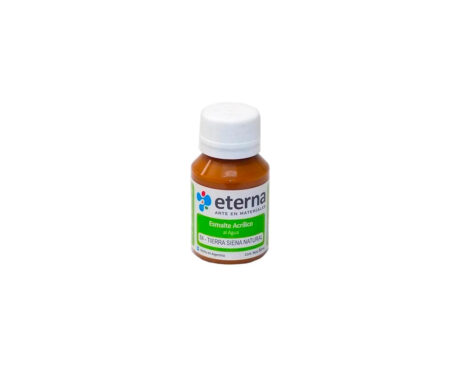 ESMALTE ETERNA AL AGUA x 50 ML   84 TIERRA SIENA NATURAL
