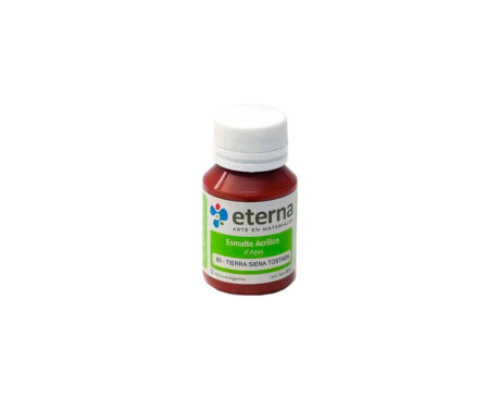 ESMALTE ETERNA AL AGUA x 50 ML   85 TIERRA SIENA TOSTADA