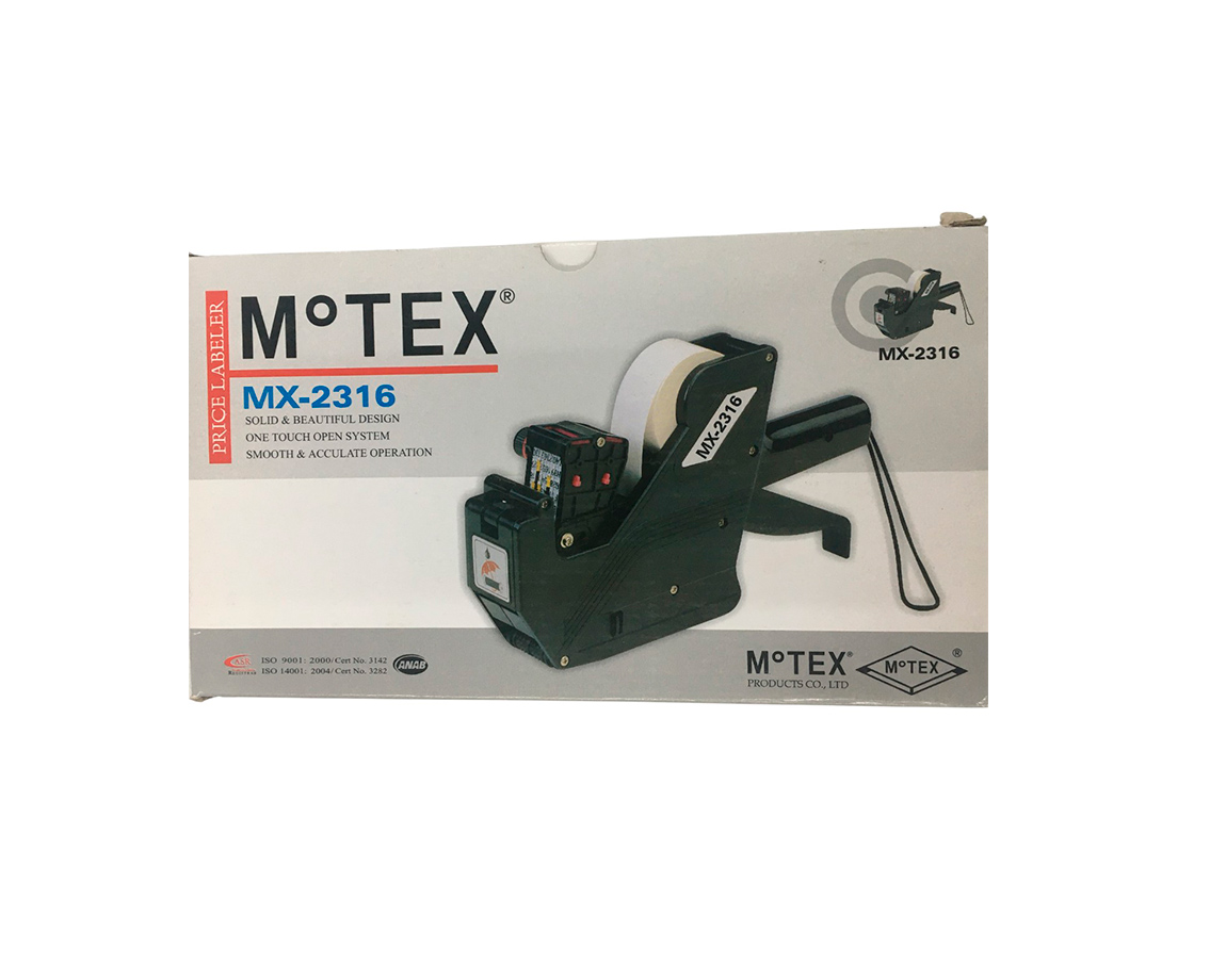 ETIQUETADORAS MOTEX  MX-2316 DOBLE CABEZAL