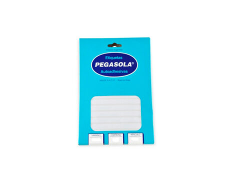 ETIQUETAS PEGASOLA COMERCIAL 3006 25 MM RED