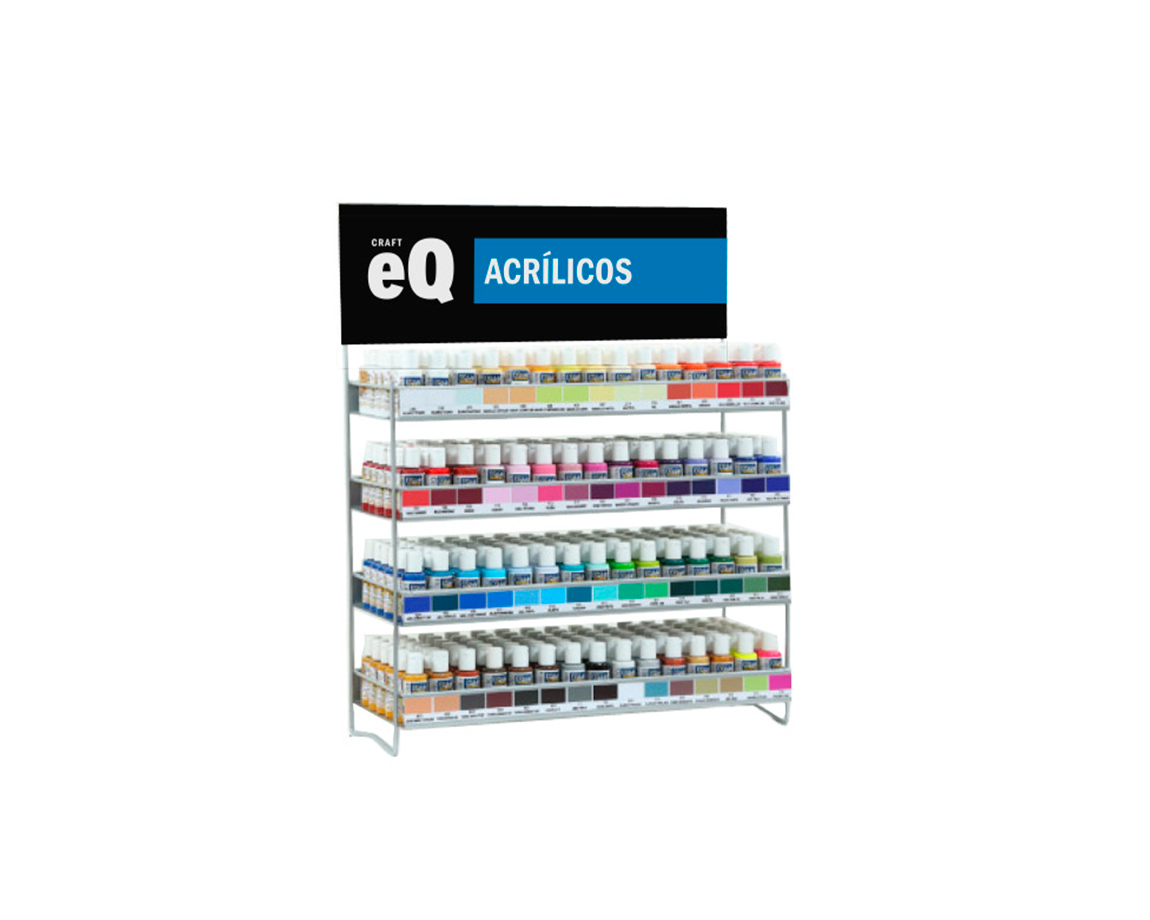 EXHIBIDOR EQ ACRILICOS X 360 UNID