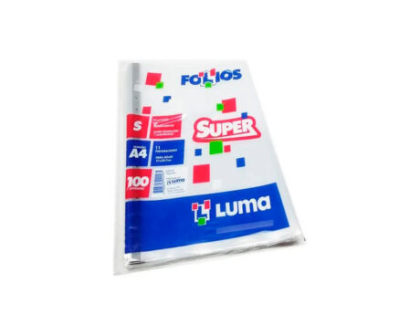 FOLIOS LUMA PESADO A4 x100 U.