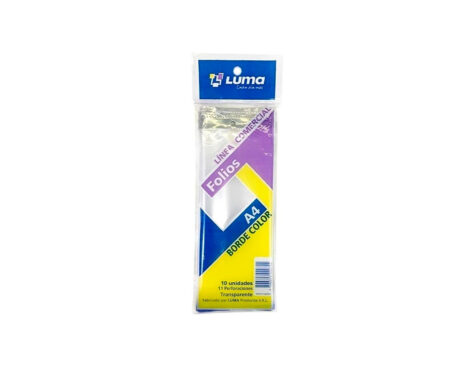 FOLIOS LUMA PESADO A4 x10 U.