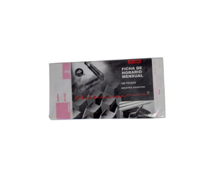 FORMULARIO M 066 FICHA RELOJ VAQUER MENSUAL MILENIUM