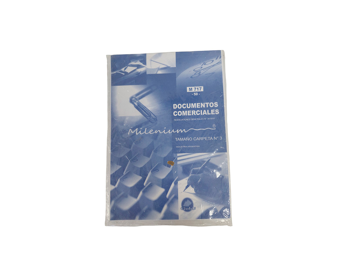 FORMULARIO M 717 -50- DOCUMENTOS COMERCIALES MILENIUM