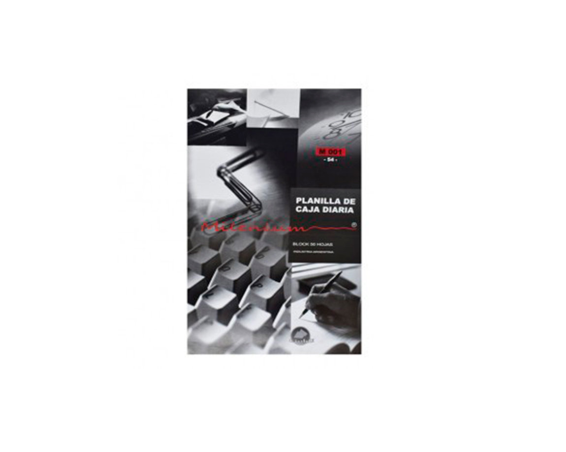 FORMULARIO M 001 PLANILLA DE CAJA MILENIUM