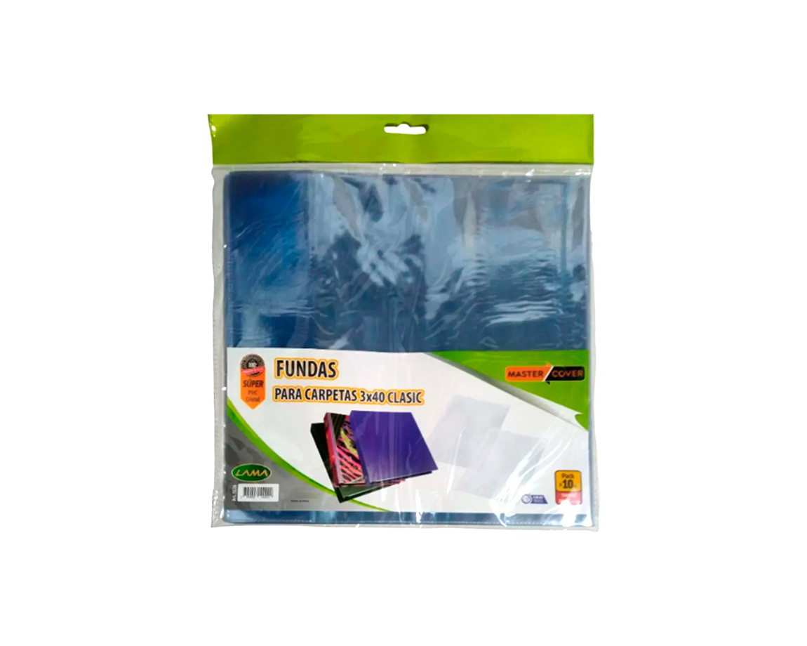 FUNDAS MIC AJUSTABLE P/CARPETA x 25 UNID.