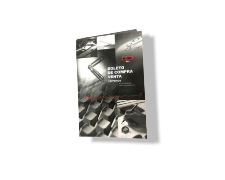 FORMULARIO M 768 (50) COMPRA VENTA TERRENOS. MILENIUM