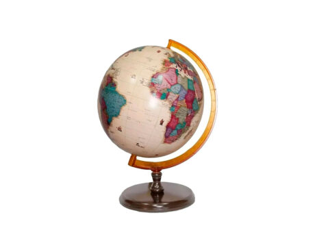 GLOBOS TERRAQUEOS 259W 25 CM BASE MADERA