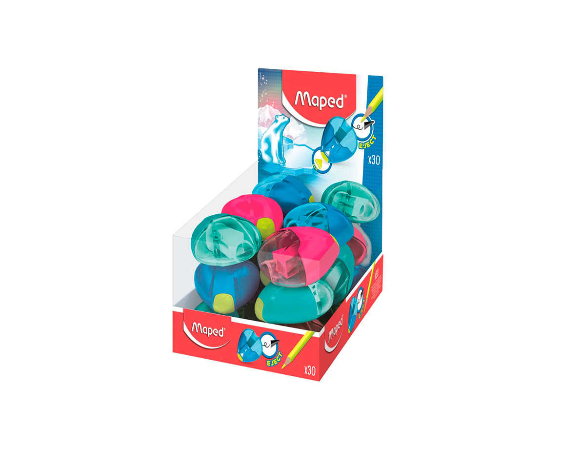 SACAPUNTAS PLAST. MAPED IGLOO EJECT 32711