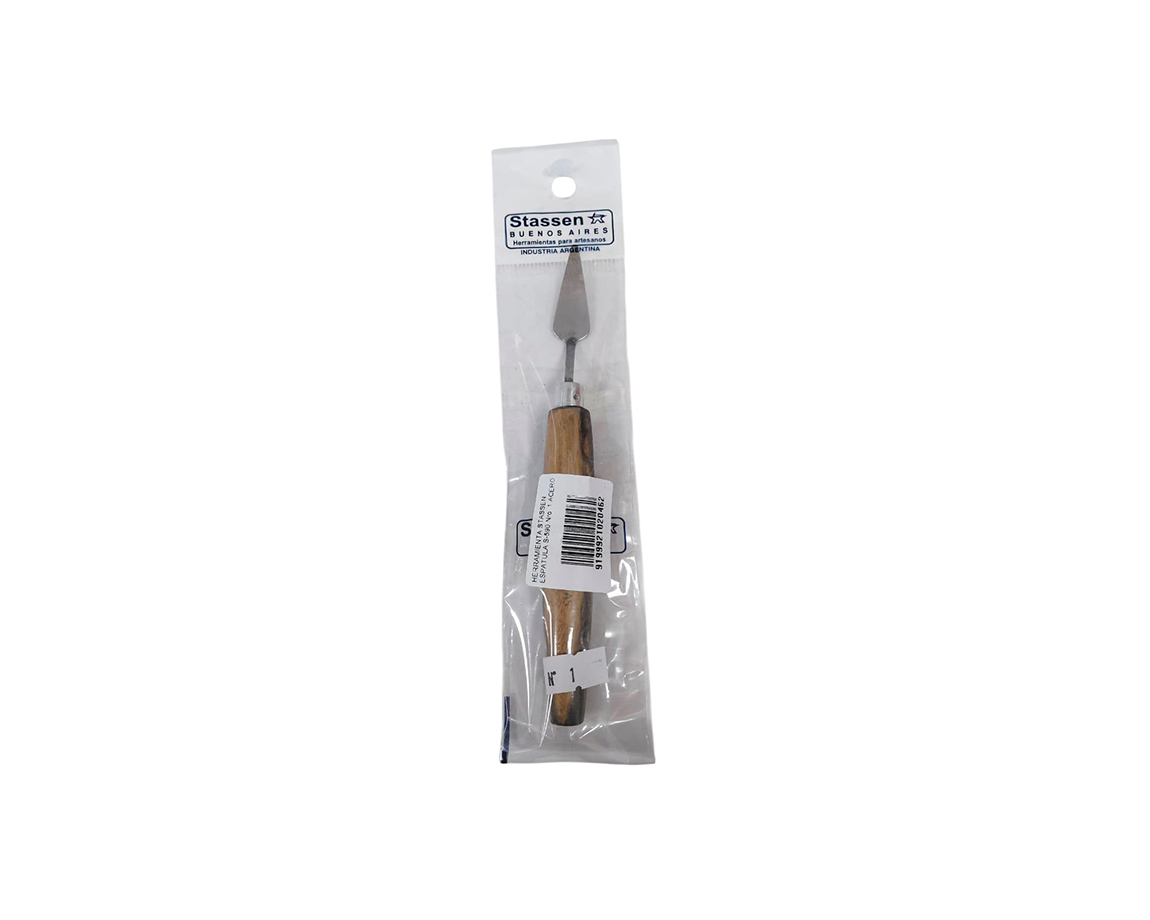 HERRAMIENTA STASSEN ESPATULA S-590 Nro  1 ACERO