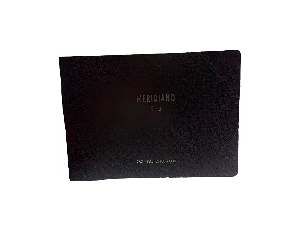 INDICE TELEFONICO MERIDIANO 103 Nro 8 APAIS 2H X LETRA