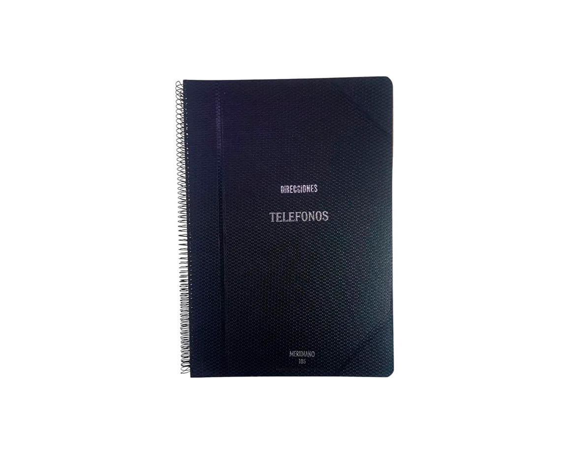 INDICE TELEFONICO MERIDIANO 104 10x18  APAIS 2H X LETRA