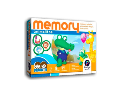 JUGUETE PLASTIGAL 600 MEMORY ANIMALITOS