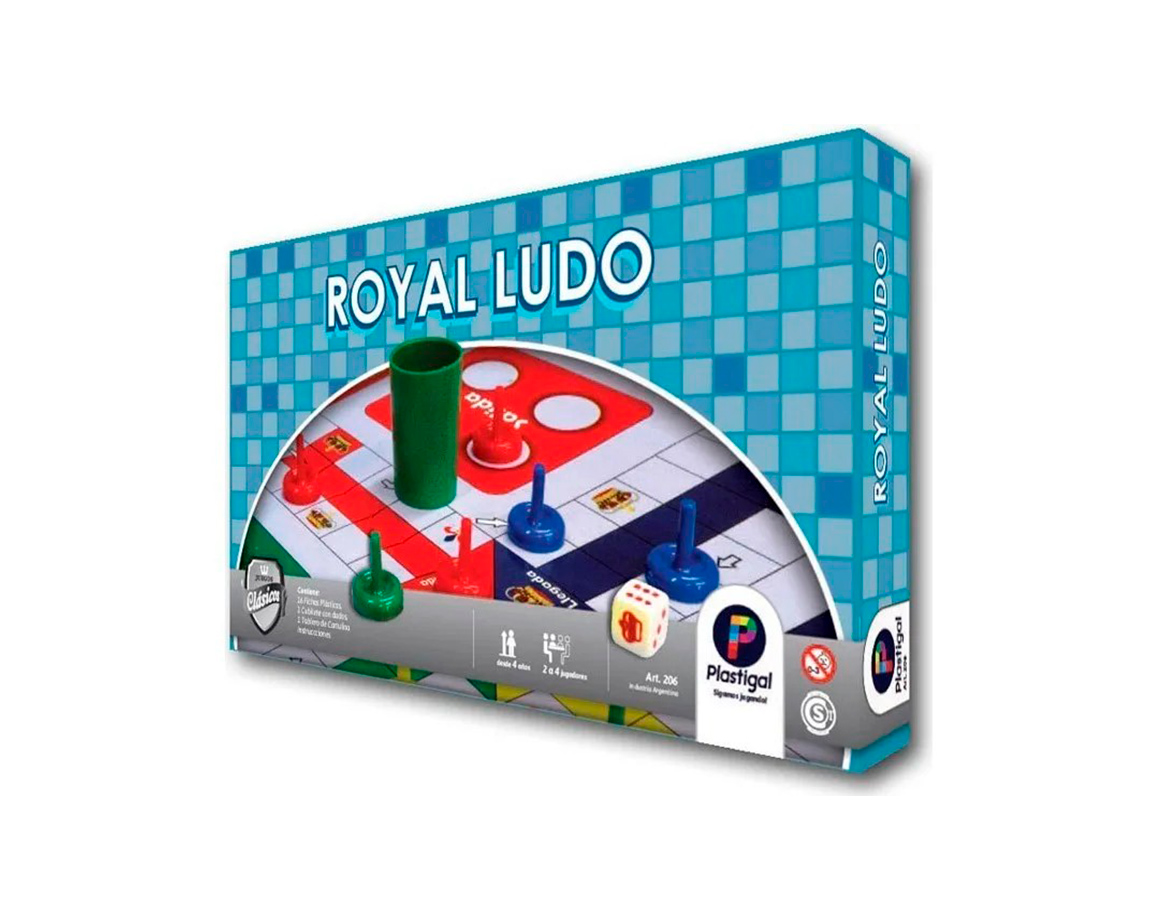 JUGUETE PLASTIGAL 206 ROYAL LUDO