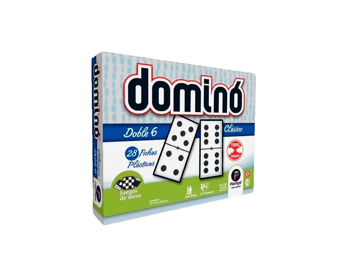 JUGUETE PLASTIGAL 320 DOMINO CLASICO