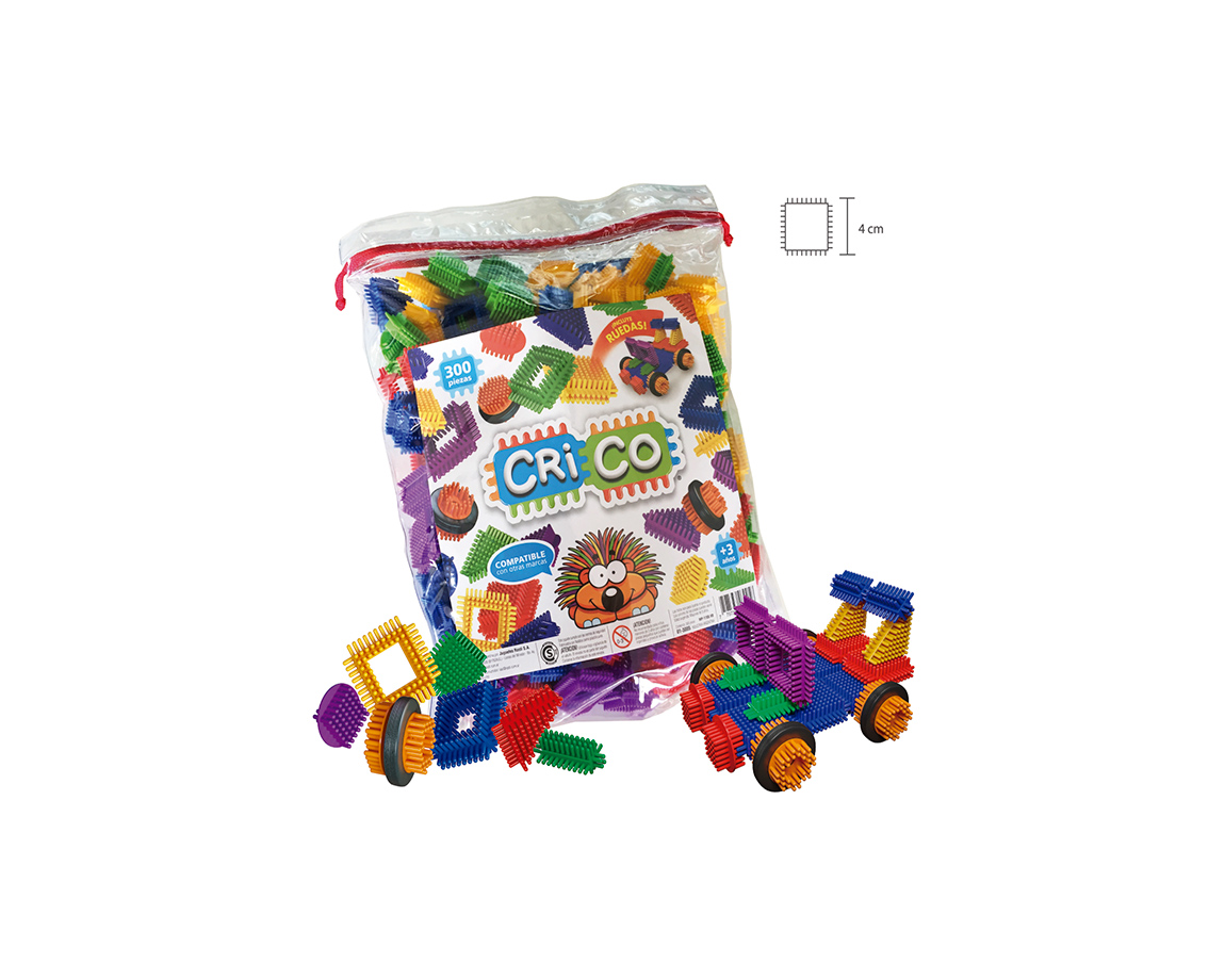 JUGUETE RASTI 01-3005 CRICO 300 PIEZAS