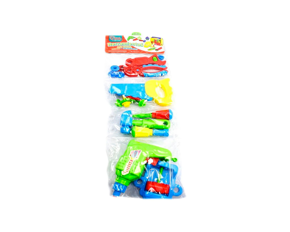 JUGUETE RIVA  457 SET HERRAMIENTAS COMPLETO