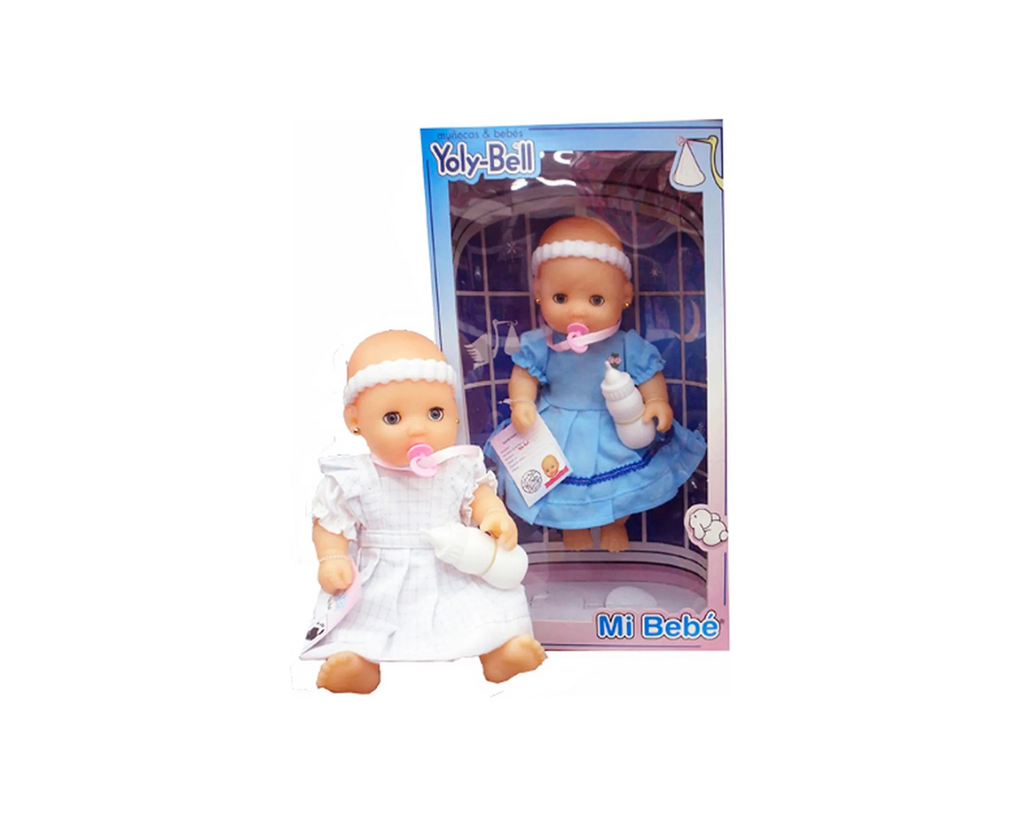 JUGUETE YOLY-BELL 1271 MI BEBE CHICO CAJA