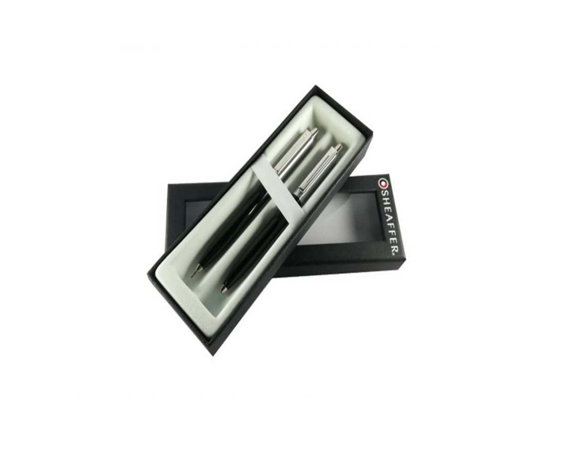 JUEGO SHEAFFER 321-9 SENTINEL BOL+PORT NEG