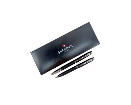 JUEGO SHEAFFER 9317-9 GIFT BOL+PORT NEGRO