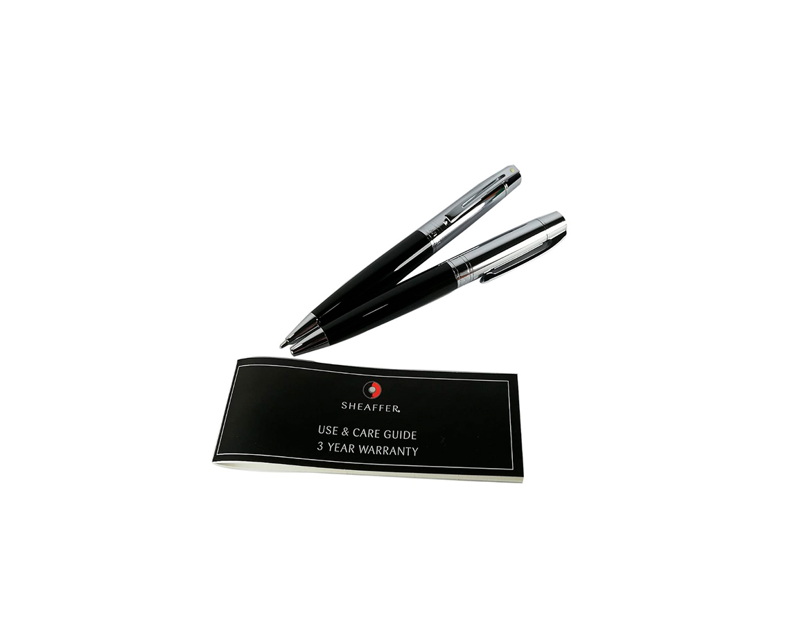 JUEGO SHEAFFER 9314-9 GIFT BOL+PORT NEGRO
