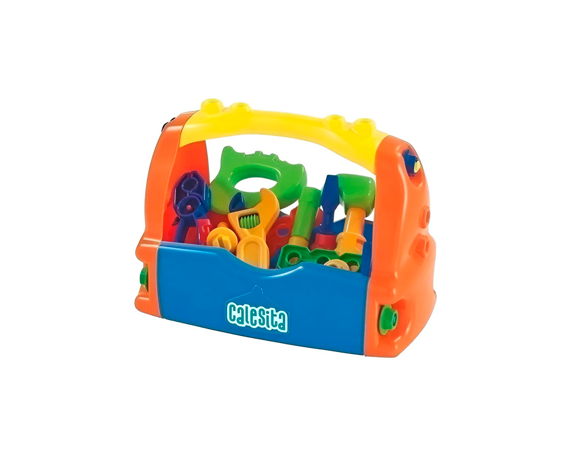JUGUETE RIVA  456 CAJA HERRAMIENTA CASCO / AGUJEADORA