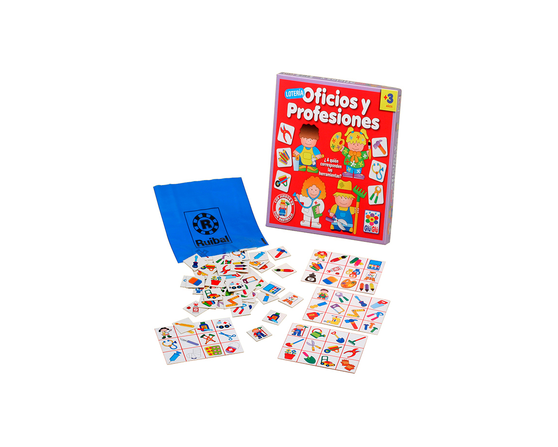 JUGUETE RUIBAL H314 LOTERIA OFICIO/ PROF.