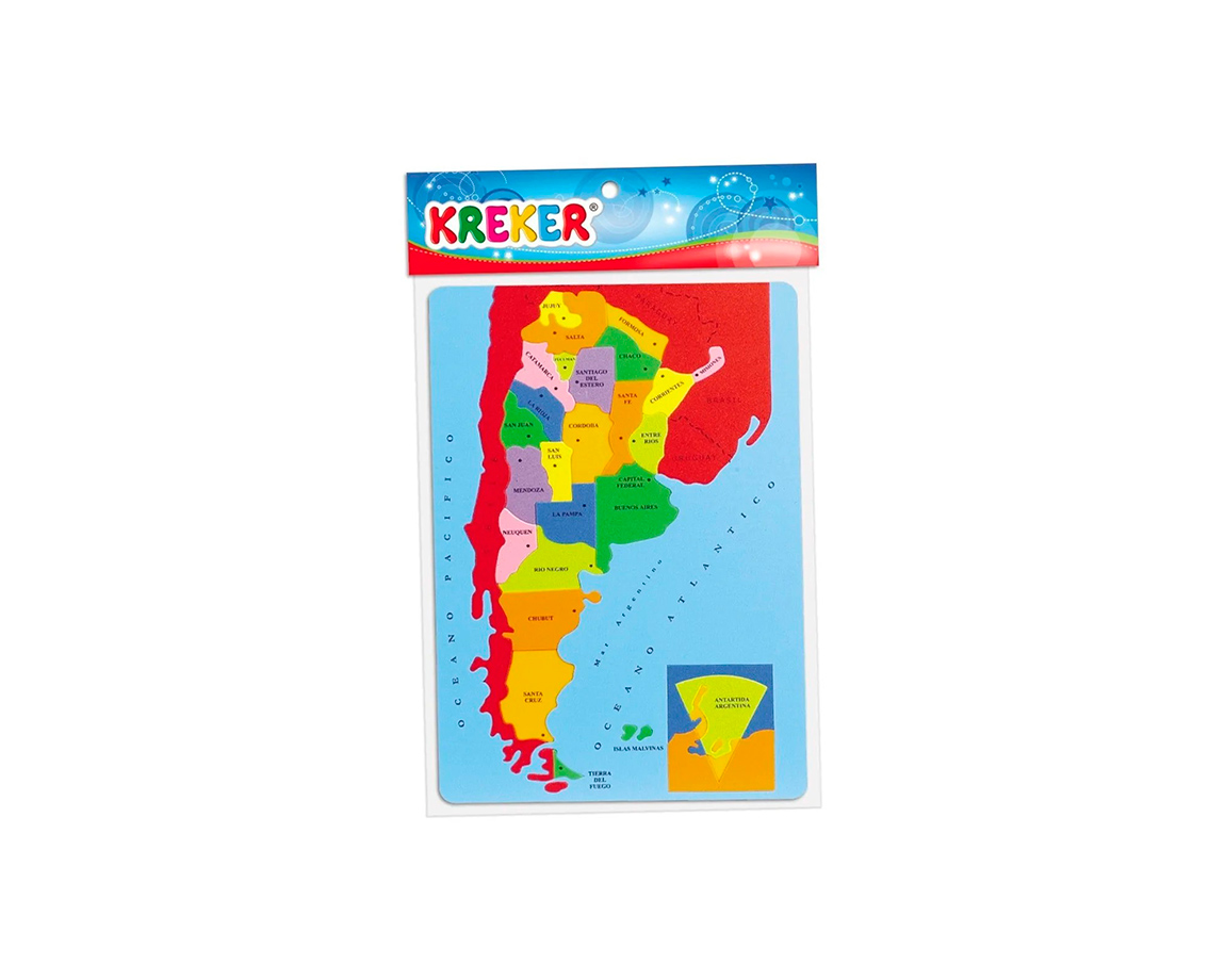 MAPA KREKER 320 ARGENTINA