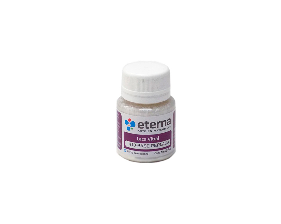 LACA ETERNA VITRAL x 37 ML 410 BASE PERLADA