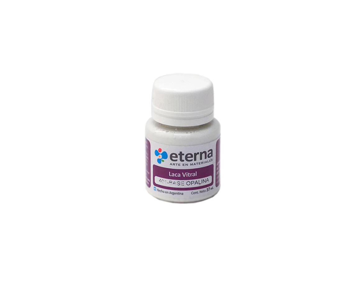 LACA ETERNA VITRAL x 37 ML BASE OPALINA
