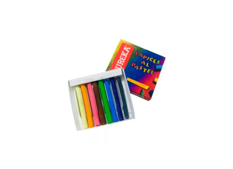 LAPIZ EUREKA AL PASTEL ESCOLARES x 8