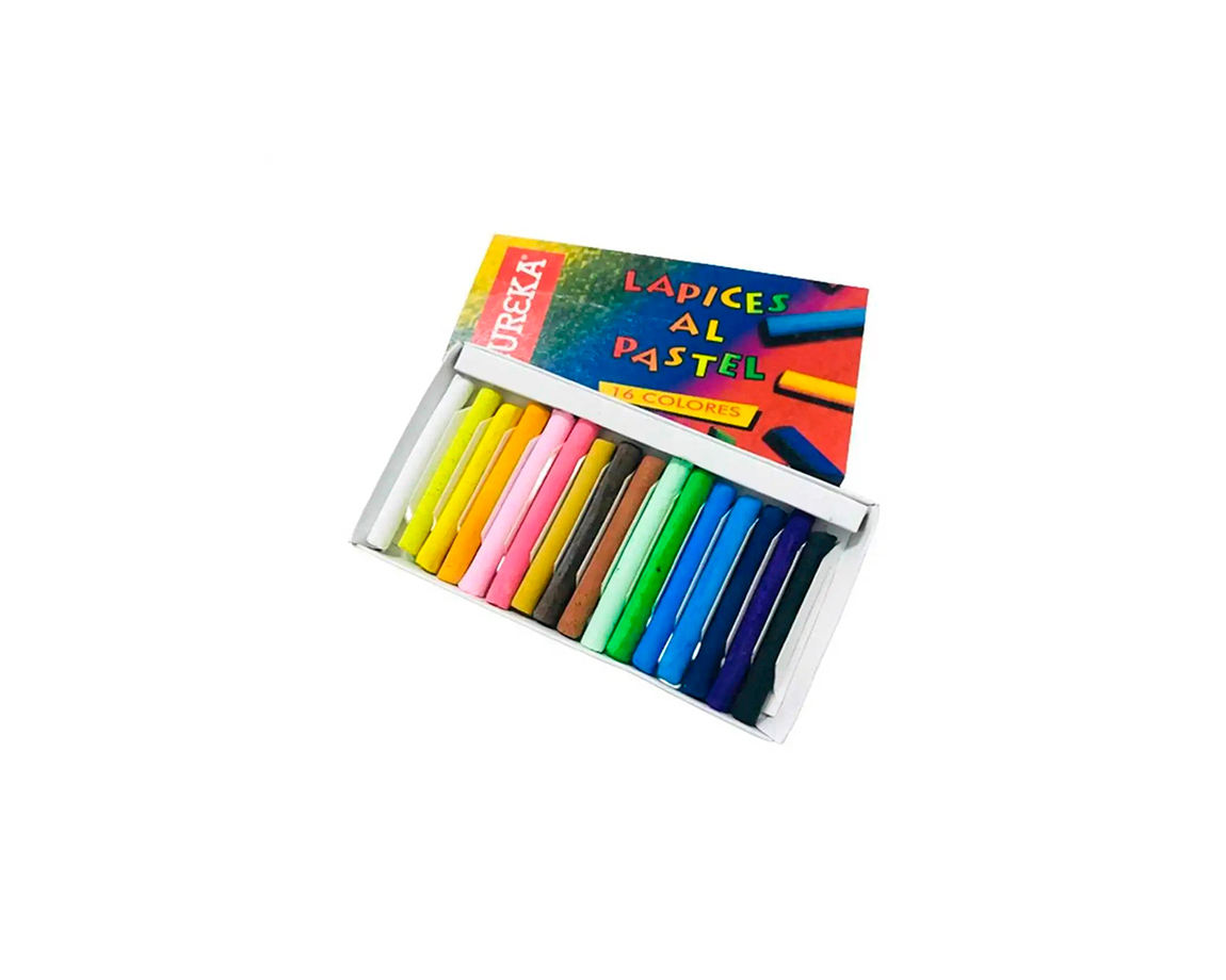 LAPIZ EUREKA AL PASTEL ESCOLARES x16