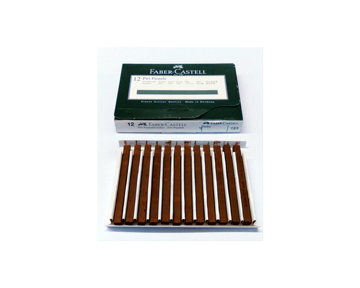 LAPIZ FABER ART PITT 122878 PASTEL x 12 U. SEPIA BARRITA