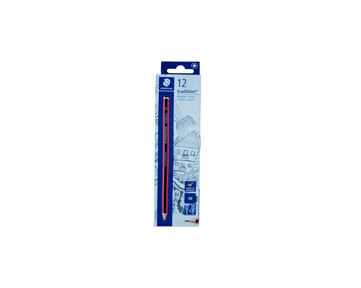 LAPIZ STAEDTLER TRADITION 4B  CAJAx12 U.