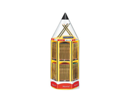 LAPIZ STAEDTLER NORIS Nro 2 EXHIBIDOR x 576 U