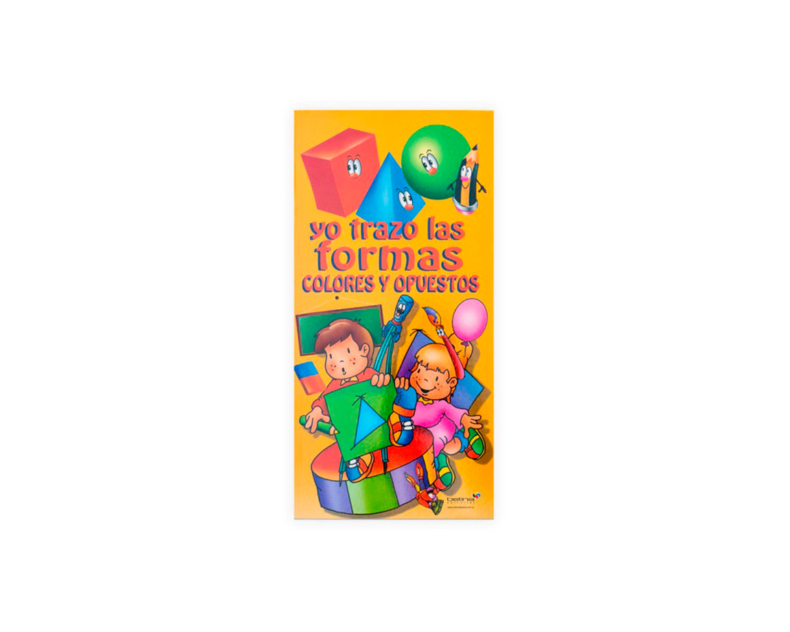 LIBROS BETINA DIDACT. YO TRAZO LAS FORMAS COLORES Y OP.