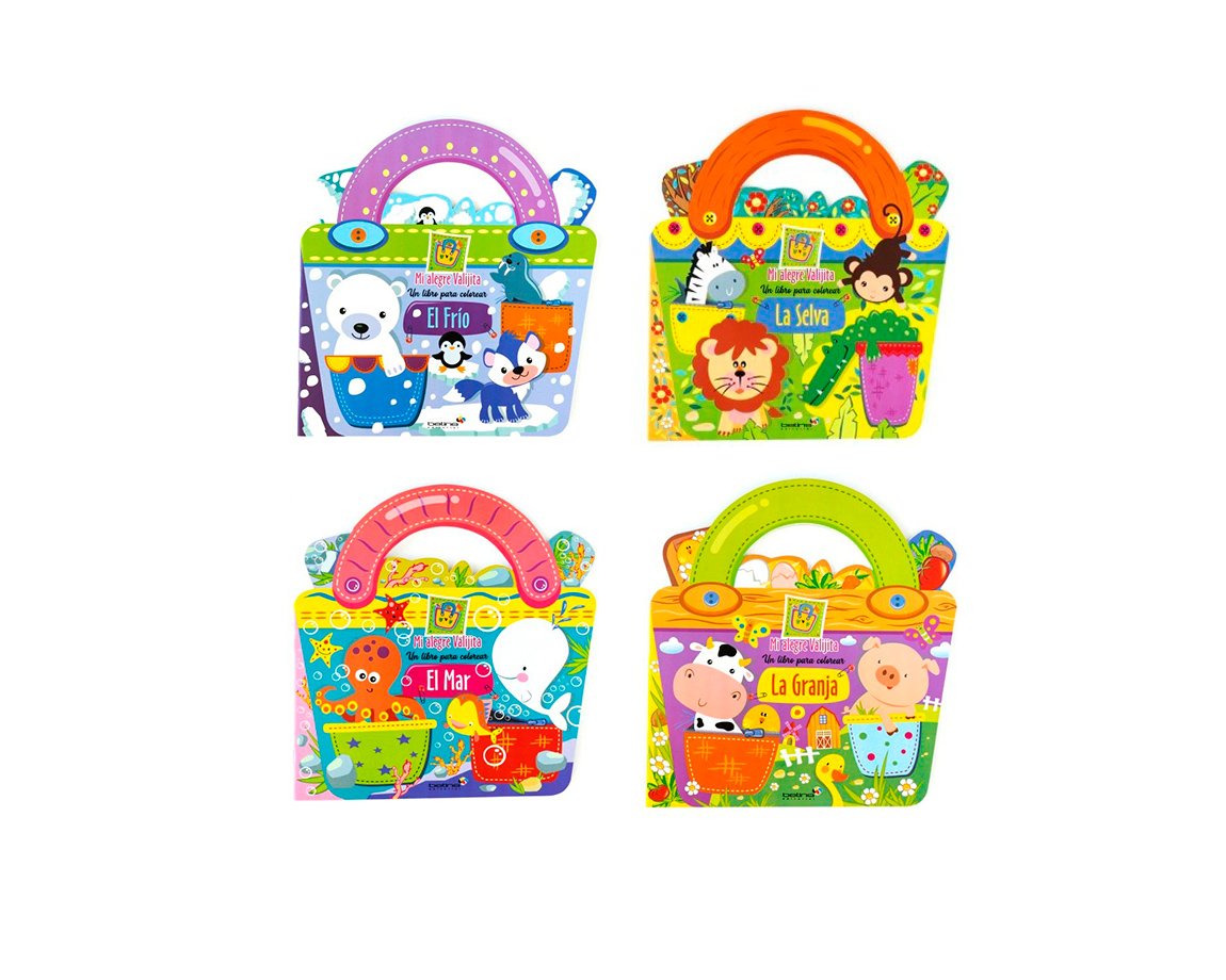 LIBROS BETINA PINTAR MI ALEGRE VALIJITA