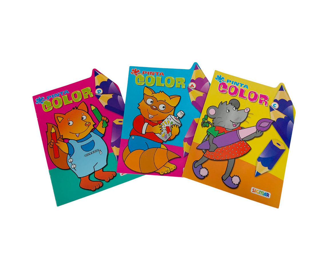 LIBROS SIGMAR PINTAR PINTA COLOR