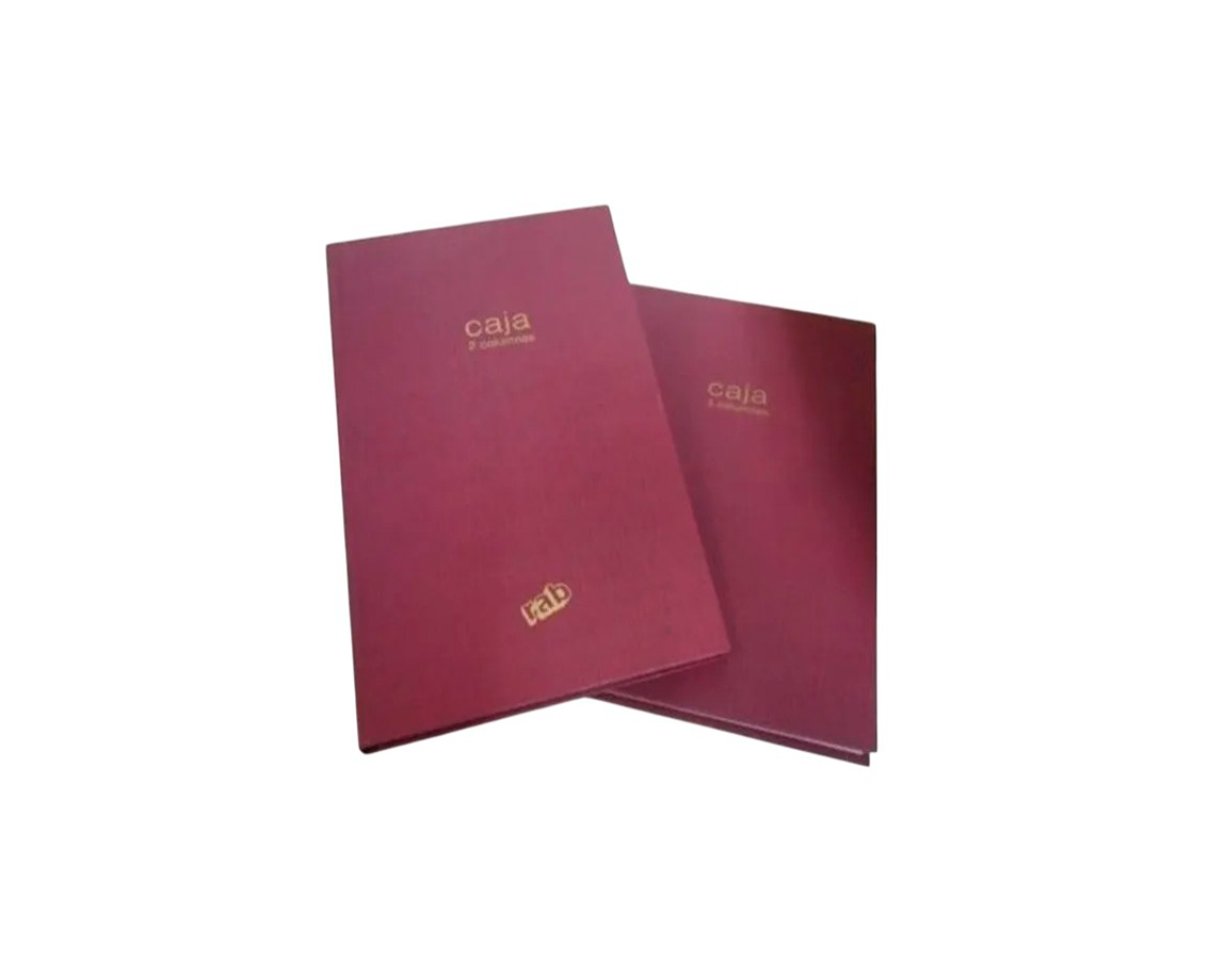LIBRO RAB CORONA CAJA 2M 2 COLUMNAS 2231 T/D