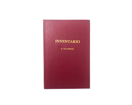 LIBRO RAB INVENTARIO CORONA 2M 4 COLUMNAS 2228/4