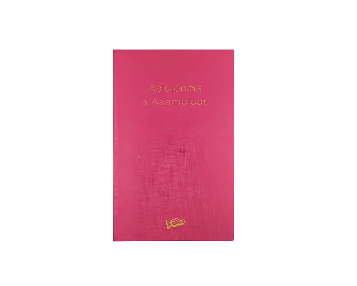 LIBRO RAB ASISTENCIA A ASAMBLEAS T/F x 48 H  -2329-