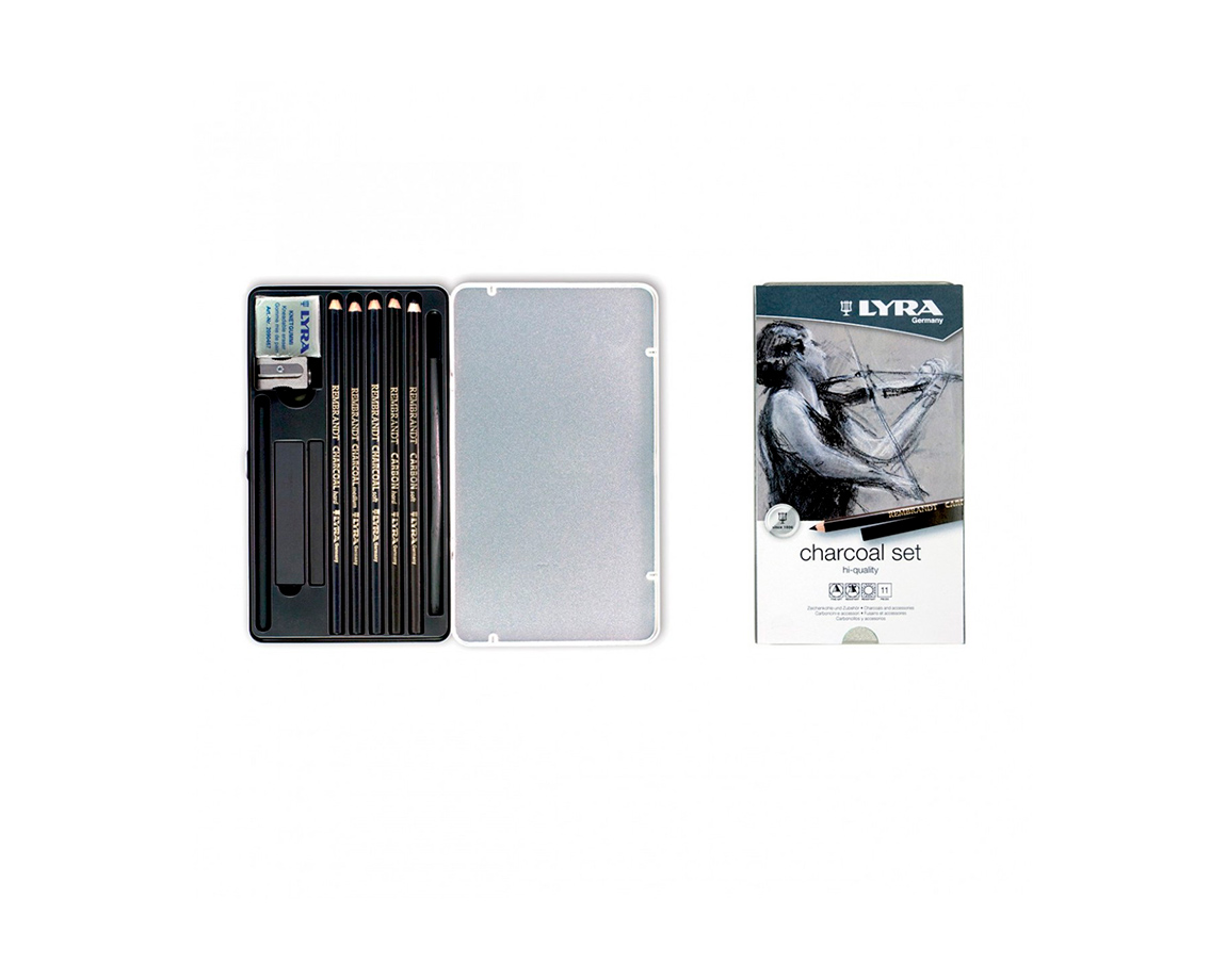 SET LYRA CHARCOAL SET LATA x11 U. (2051112)
