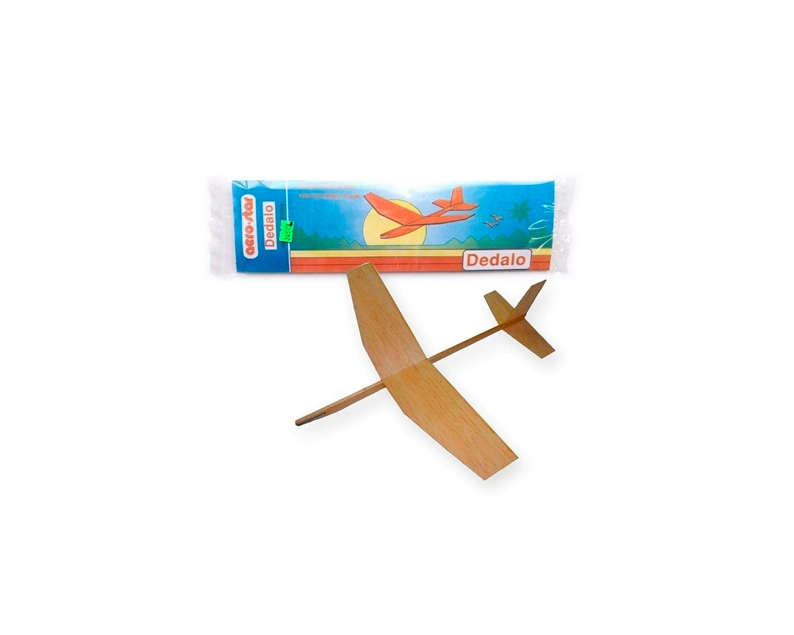 AVION MADERA BALSA DEDALO PARA ARMAR